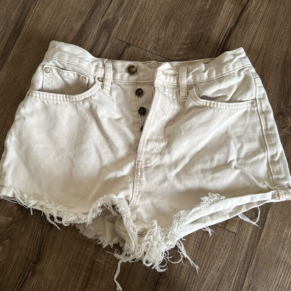 We the free free people denim shorts